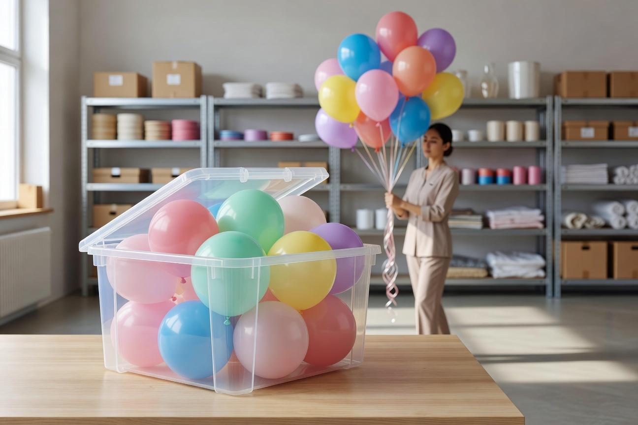 Jak przechowywać i transportować balony przed eventem