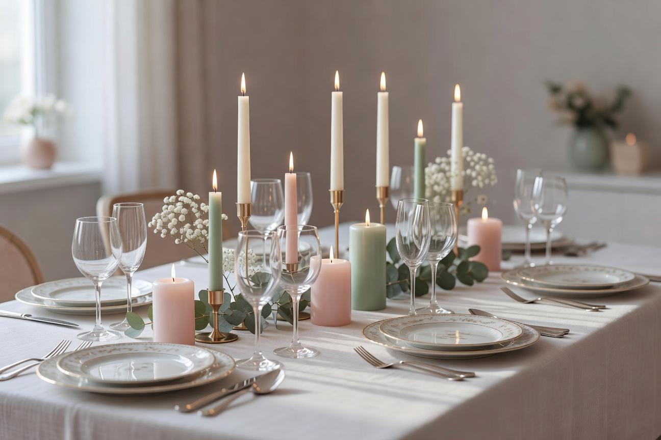 Świece i świeczniki na komunię: jak stworzyć uroczysty klimat